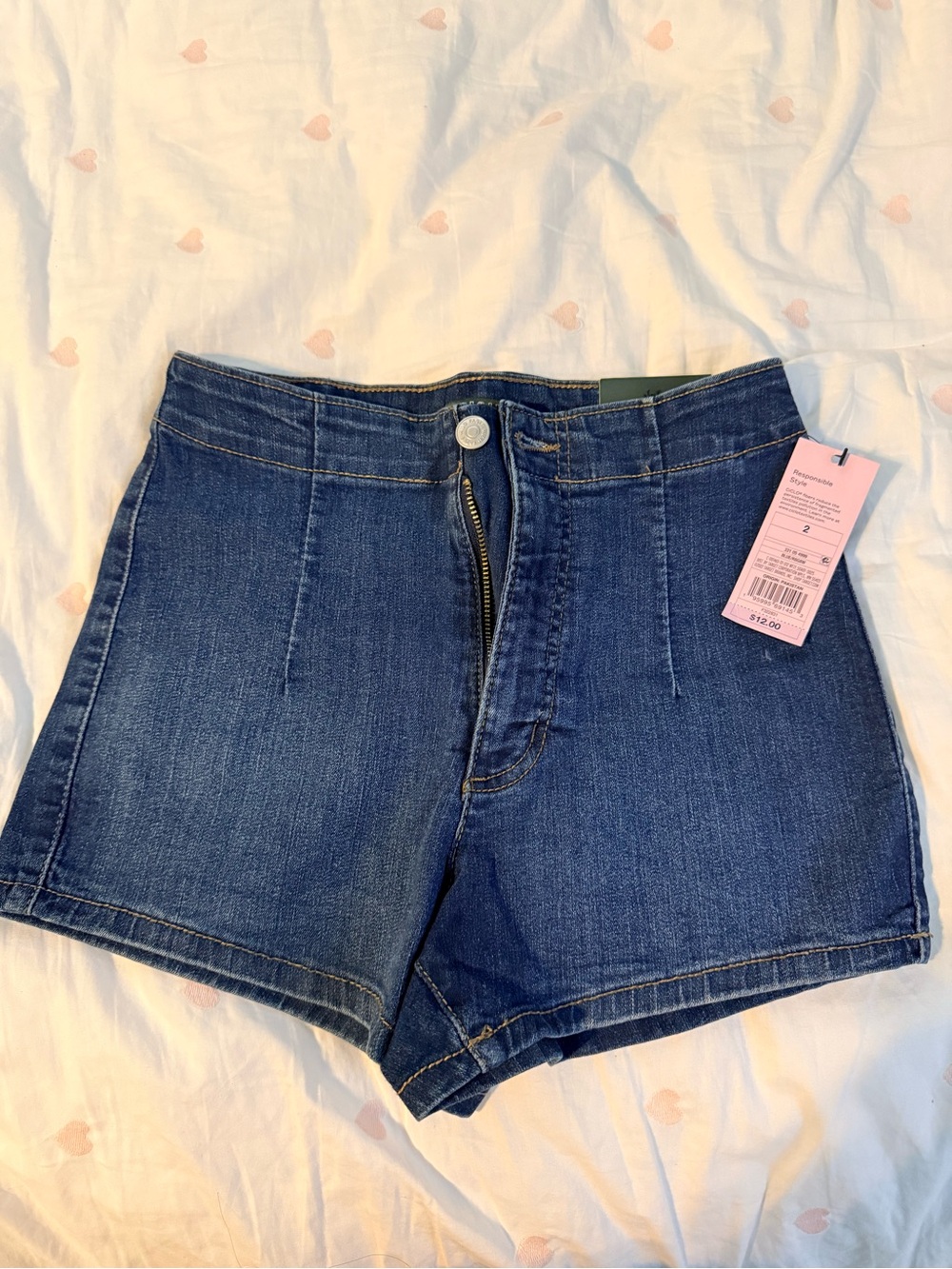 Wild Fable NWT Highest Rise Denim Shorts Size 2
